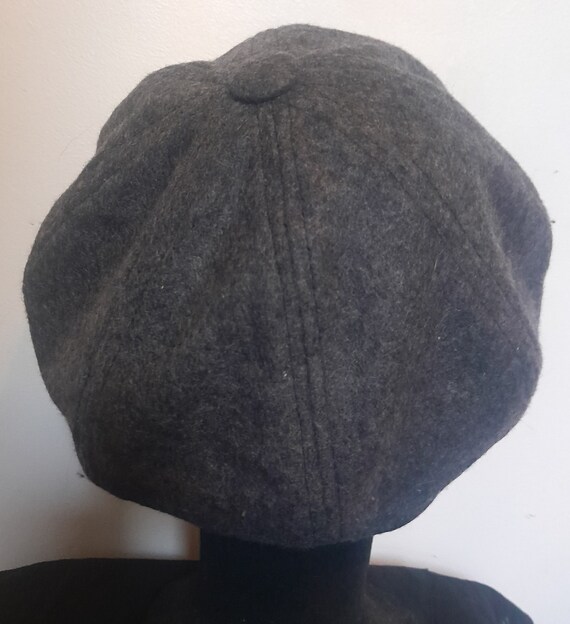 Scala Pronto Grey Wool Blend Cap One Size As New - image 3