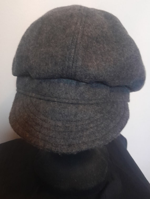 Scala Pronto Grey Wool Blend Cap One Size As New - image 1