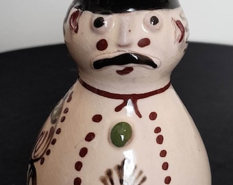 ハンガリーのハンドメイドヴィンテージワインジョッキ、フォークアート