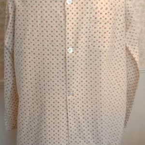 Vintage 1960&#39;s/70&#39;s Pyjamas Parkchester Brand Well Loved Brown Pattern