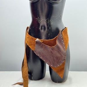 Festival fanny pack utility belt holster bag hip pouch waist pockets clip buckle burning man festival fashion bohemian Leather Holster Bag