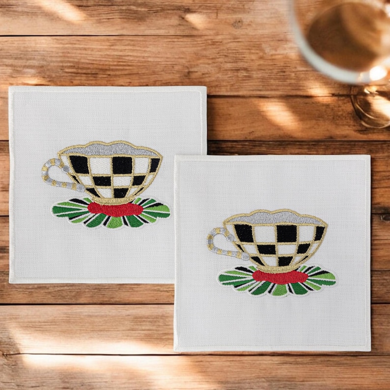 MYHomeDecoration1 Linen Cocktail Napkins