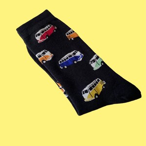 Socks Bullis colorful black, Maruschko Socks, women and men sizes 36-41, 42-45 and 46-49 cotton, polyamide, elastic image 2