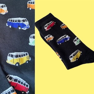 Socks Bullis colorful black, Maruschko Socks, women and men sizes 36-41, 42-45 and 46-49 cotton, polyamide, elastic image 1