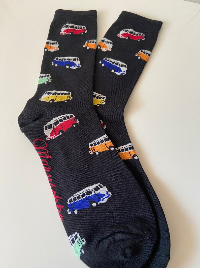 Socks Bullis colorful black, Maruschko Socks, women and men sizes 36-41, 42-45 and 46-49 cotton, polyamide, elastic image 6