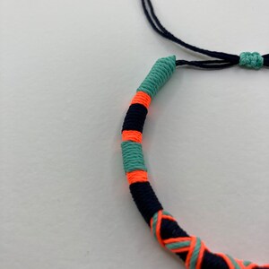 Bracelet corde Bracelet bohème fait main accessoire design unique emballé image 6