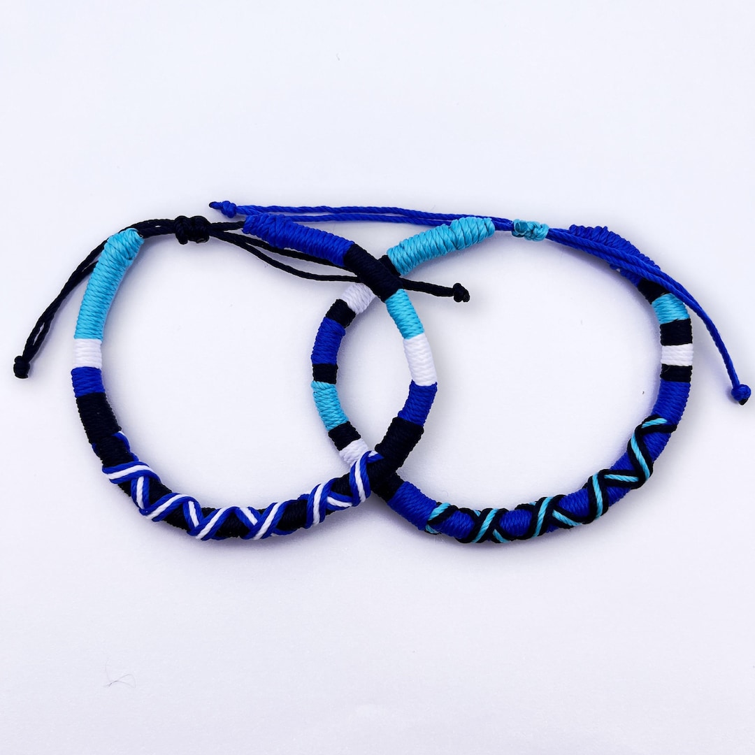 Adjustable Rope Bracelet Set: Boho Friendship Jewelry, Custom Size - Etsy