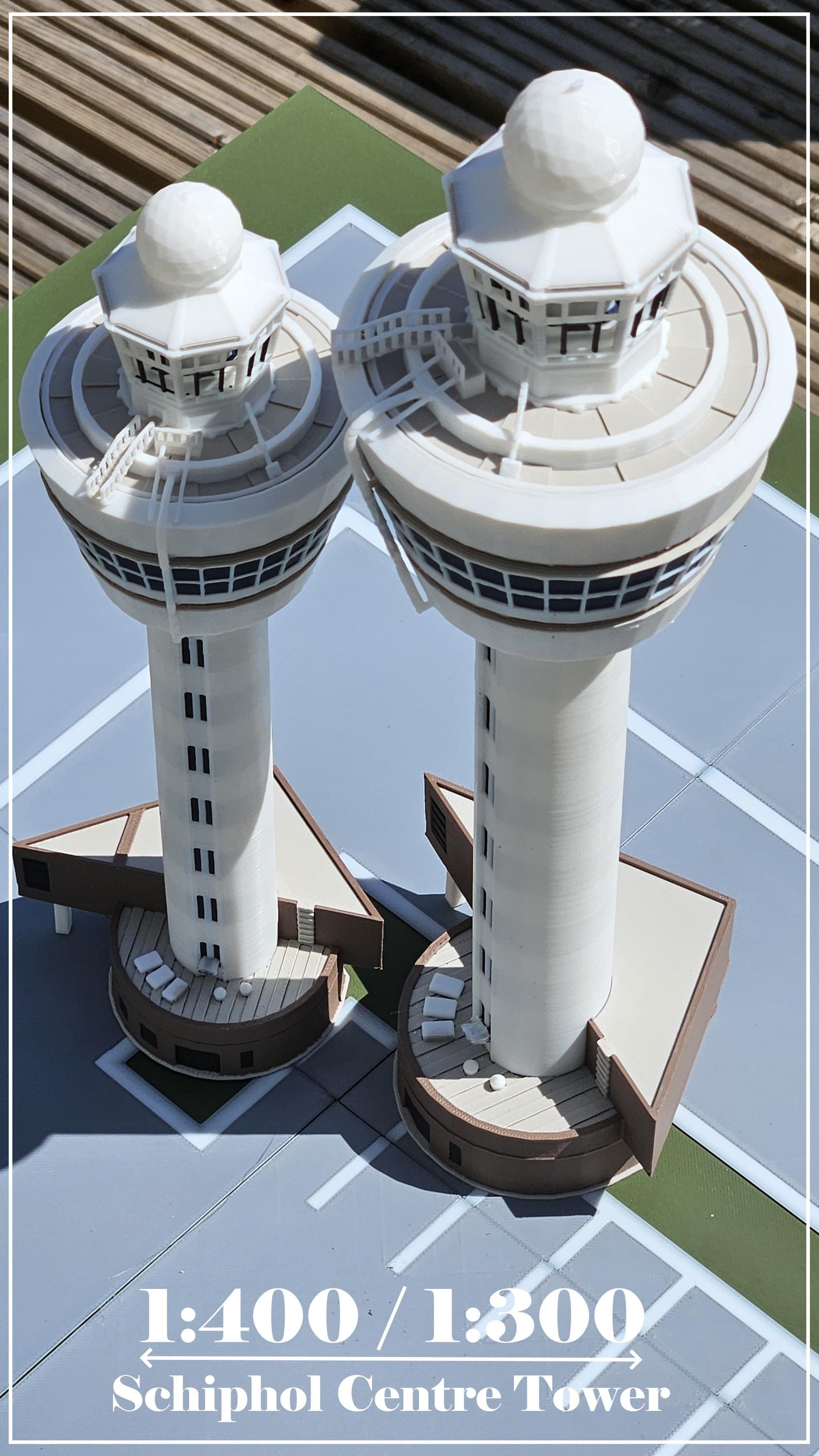 Miniature - AMS (EHAM) - Air Traffic Control Tower: Schiphol Center ...