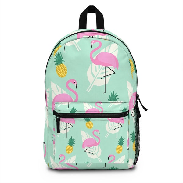 Super cute Flamingo Backpack, travel bag, vacation backpack ,flamingo vacation backpack, flamingo lovers, best bag