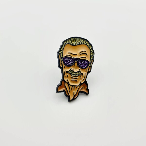 Pin Drawing Stan Lee