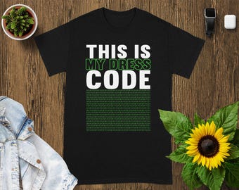 Camiseta divertida de programación: ropa para programadores geek, regalo para amantes de la tecnología