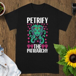 T-shirt féministe | T-shirt d&#39;autonomisation des femmes | Chemise graphique Equality | Féminisme Art Vêtements