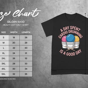 Cardio Drumming T-Shirt, A Day Spent Cardio Drumming Is A Good Day Shirt, Fun Exercise Tee, Music Lover Workout Top