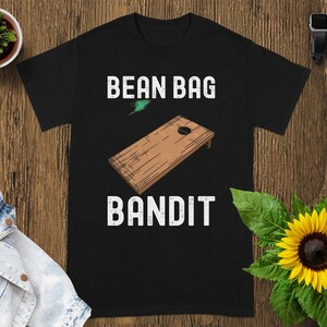Cornhole T-Shirt: Backyard Bean Bag Toss Game Tee