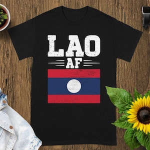 Laotian Roots T-Shirt: Laos Culture Pride, Unisex Lao Family Tee