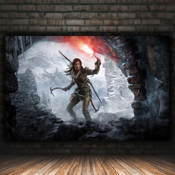 New Shadow of the Tomb Raider Custom Art Poster Print Wall Decor 