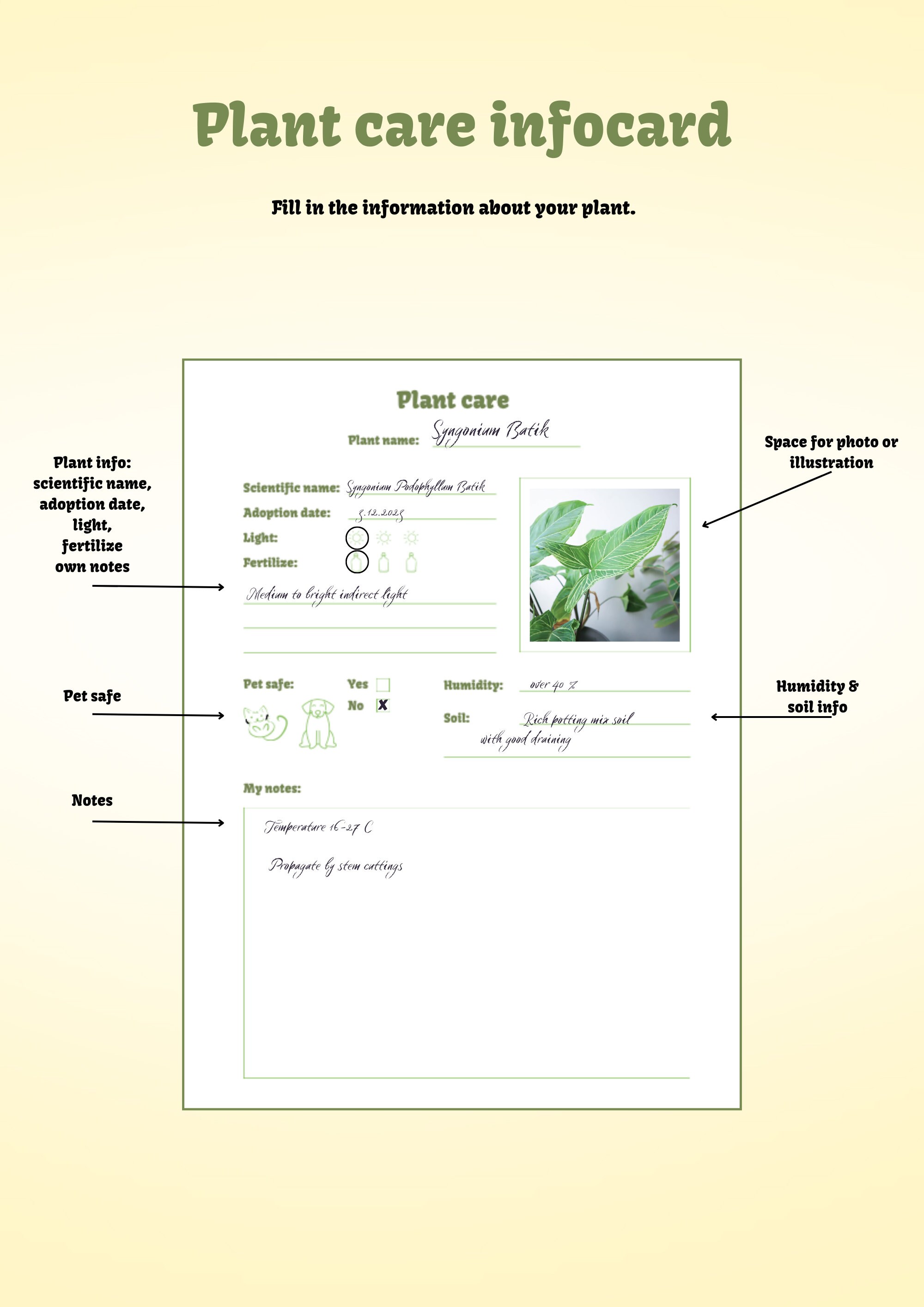 Plant Planner Printable A4 Houseplant Planner Journal Plant - Etsy