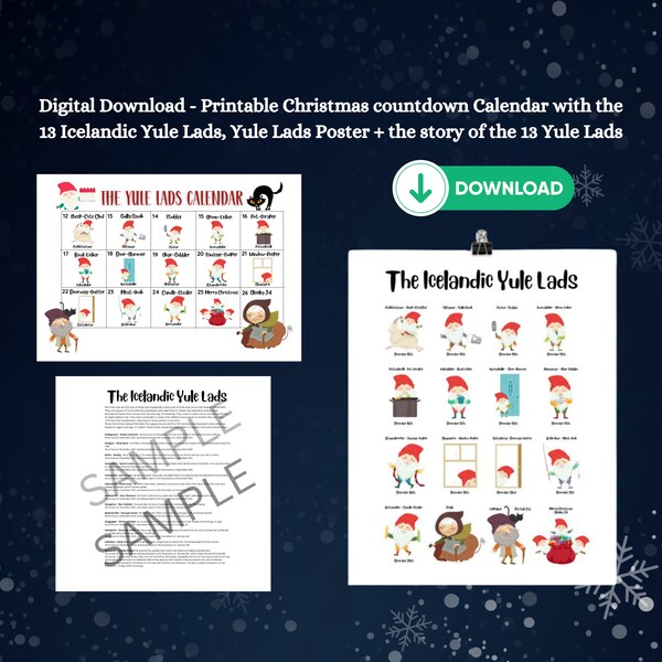 Yule Advent Calendar Etsy Yule Advent Calendar Etsy