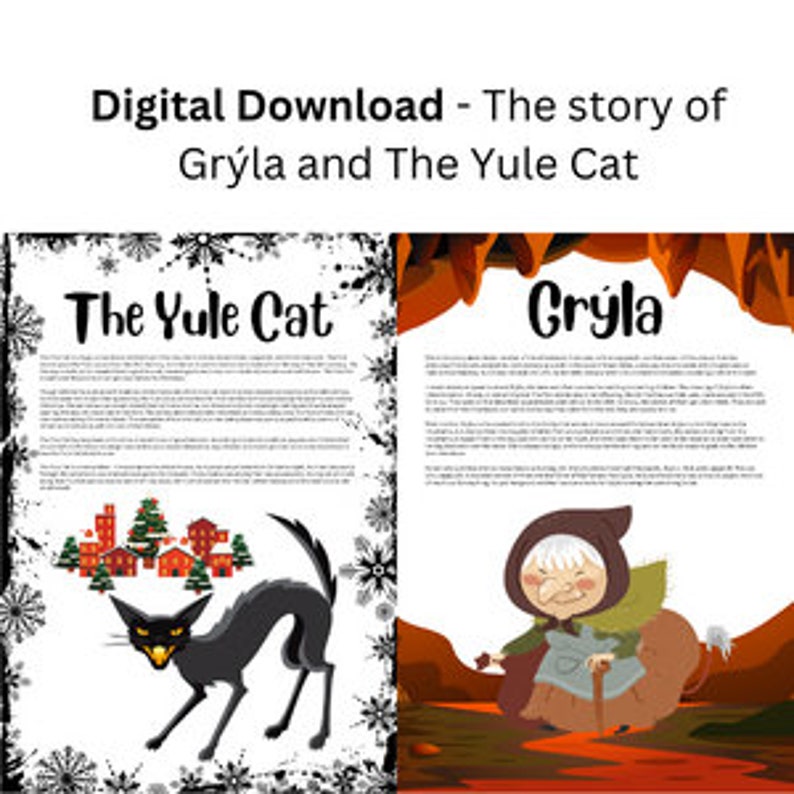 The Story of the Yule Lads Gryla and the Yule Cat Icelandic Yule