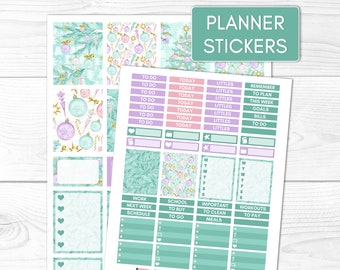 Christmas Ornaments Planner Stickers for Instant Download | Cute Deco Stickers for Weekly Planner | Erin Condren Stickers