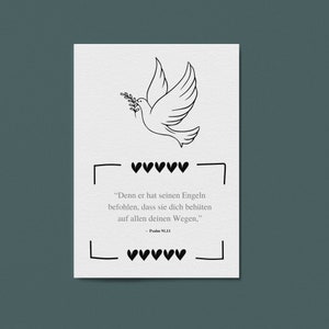 Personalized baptism poster, baptism poster, bible verse poster, gift for baptism, baptism gift, print baptism message, personalisable