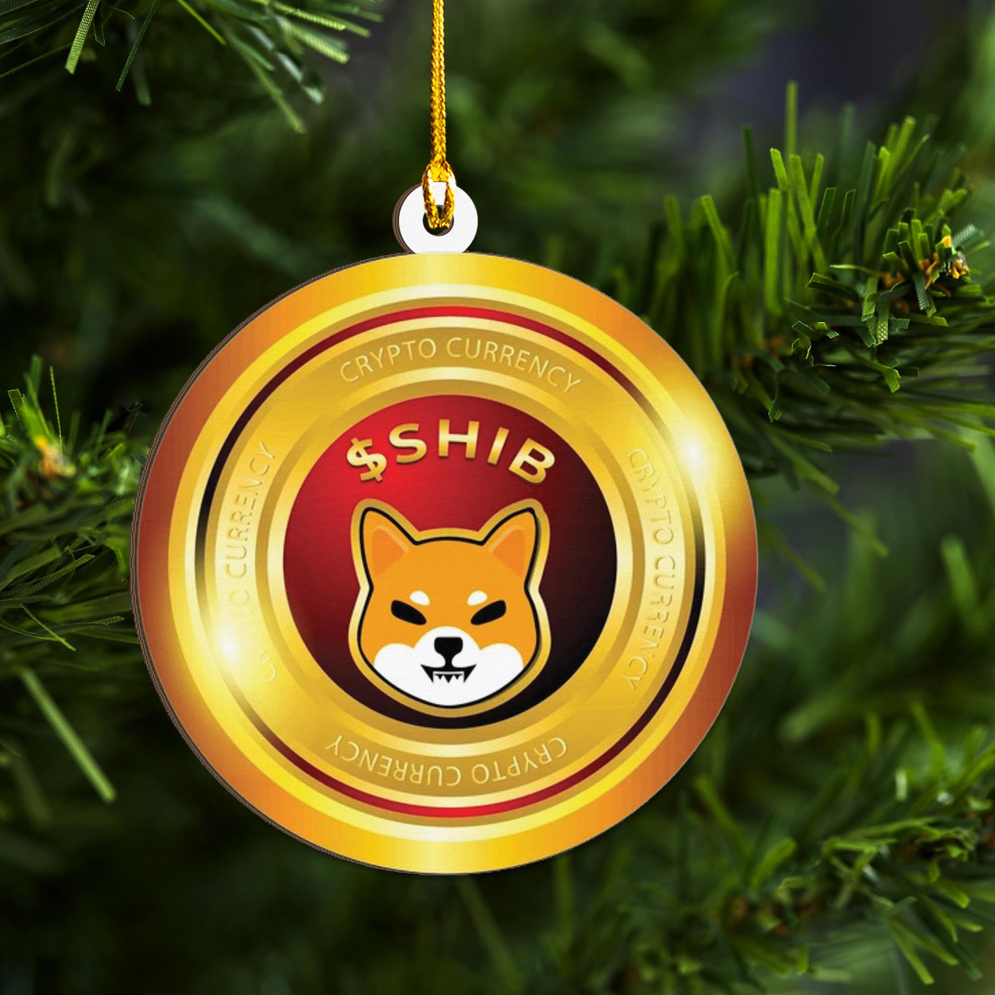 Shiba Inu SHIB Crypto Wood Ornament, Christmas Tree Decor Wood Ornament  Gift, Funny Shiba Inu SHIB Crypto Christmas Tree Decor Gift - Etsy