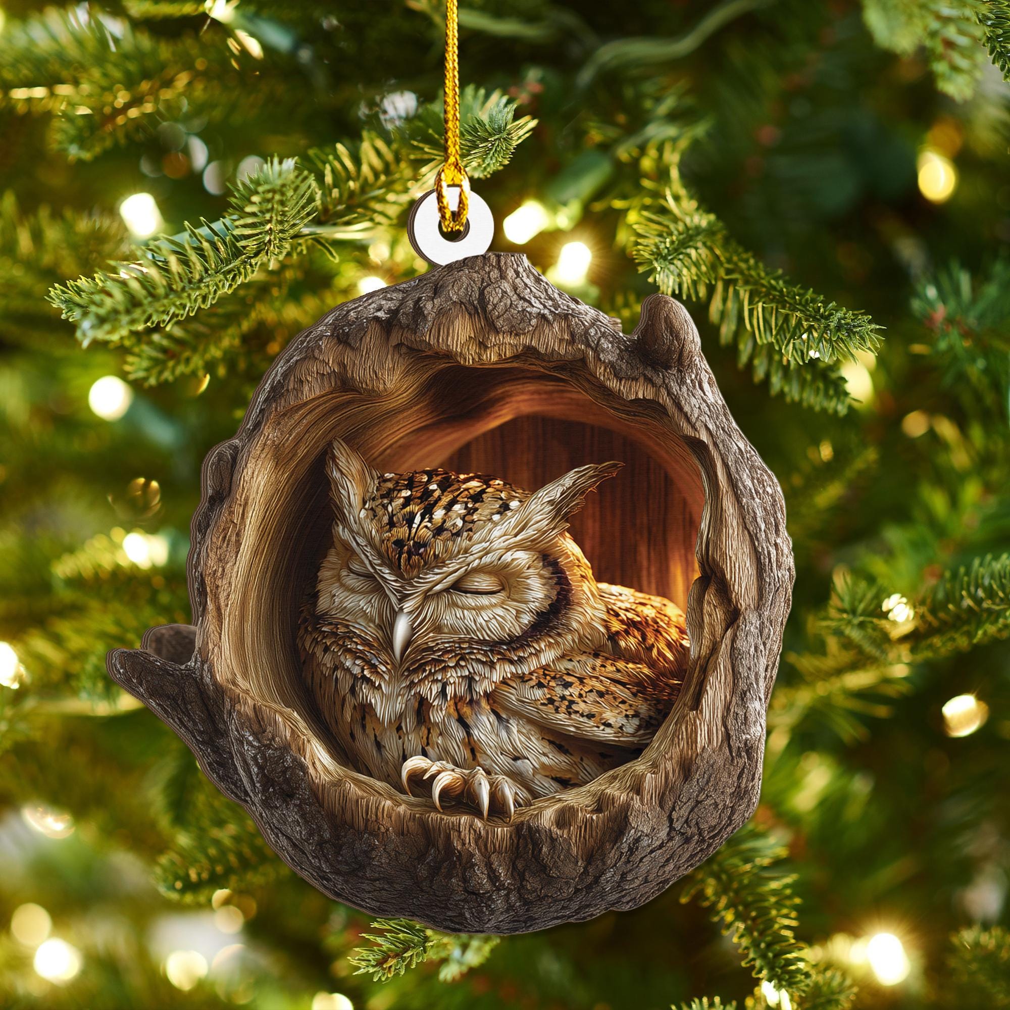 Owl Be There Ornament – Handcrafted American Made Friendship Gift for Holiday Tree