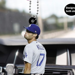 Joe Kelly Car Rear View Mirror Ornament, The Chicago White Sox Player Car Hanger, Joe Kelly MLB Player Car Rear View Mirror Accessories Gift