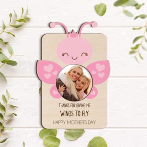 Personalized Mothers Day Gift Photo Frame, Custom Mothers Day Gift, 1st First Mother&#39;s Day as My Mummy, Nanny Photo Frame