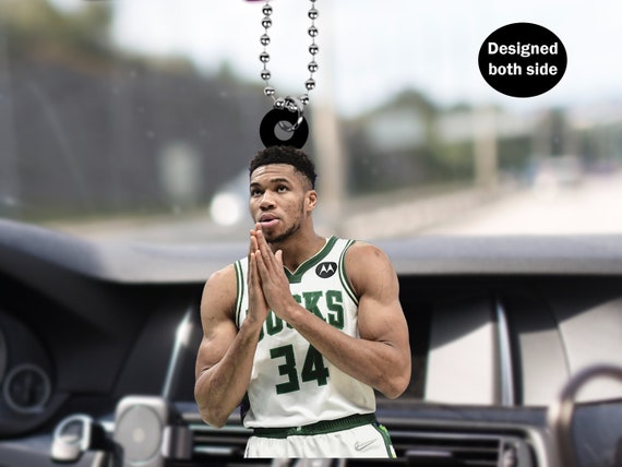 Giannis Antetokounmpo Auto Rückspiegel Ornament, Basketball 