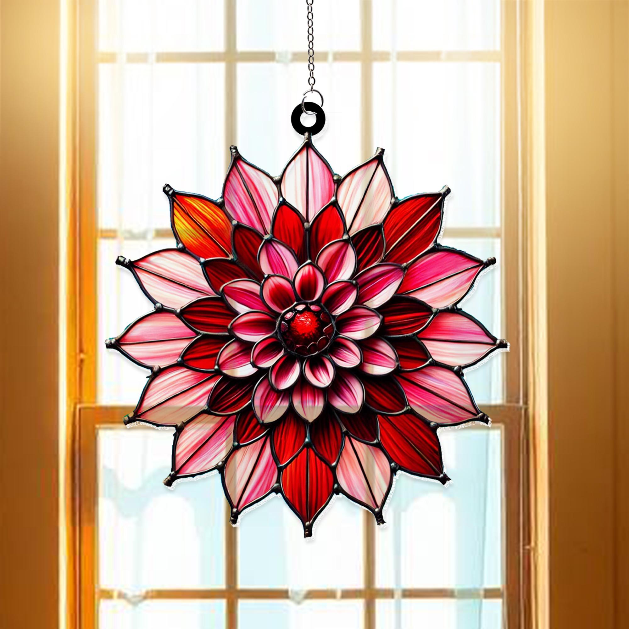 Dahlia Charm - Etsy