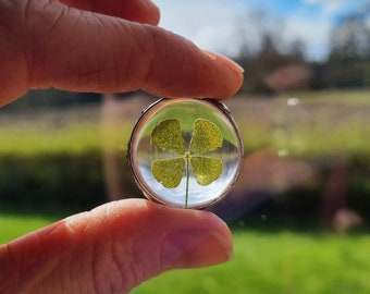Lucky token, Four leaf clover charm, Shamrock token