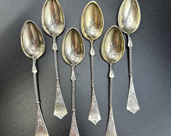 Vintage Brødrene Lohne Norwegian 830S Silver Kloster Pattern