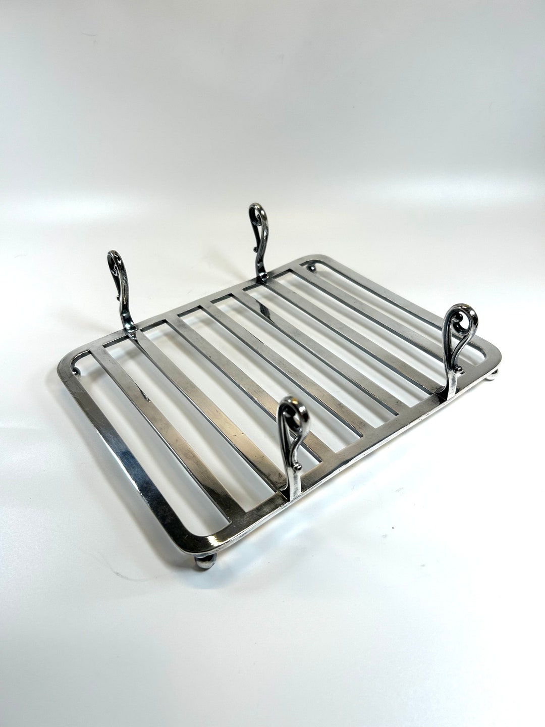 Beautiful Christofle Silverplated Asparagus Holder/rack. Etsy