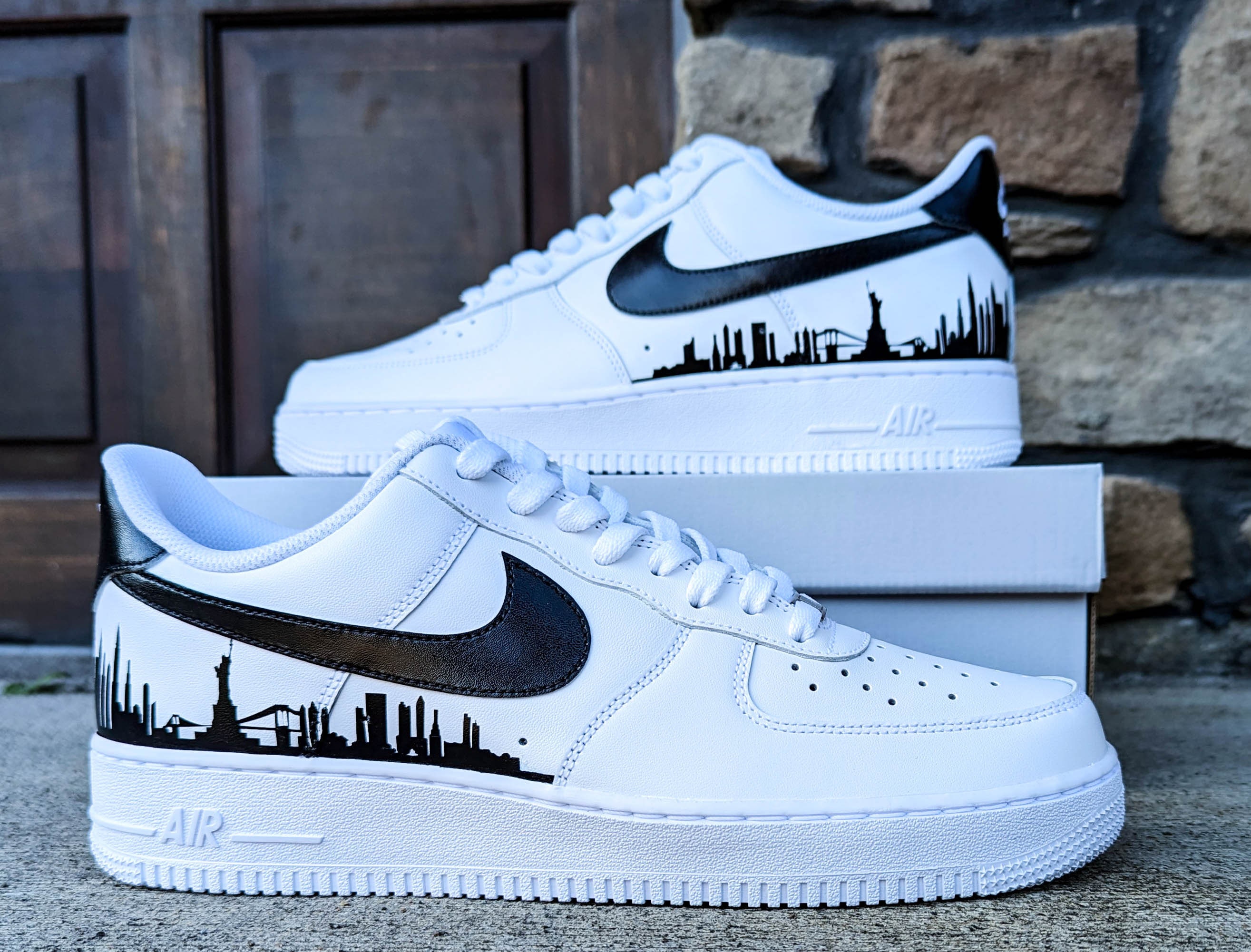 Nike new york custom shoes sales