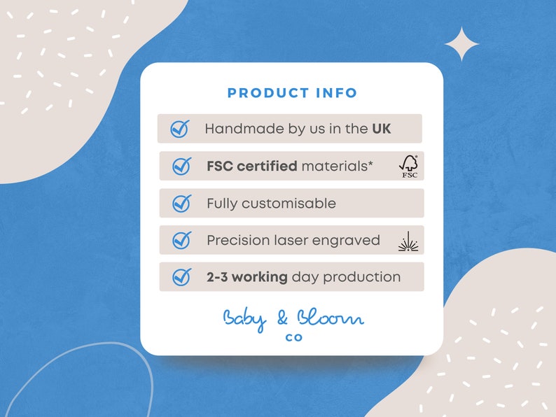 Baby Arrival Sign | Welcome to the World Disc | Wooden Baby ...
