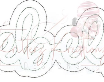 Rebels Double Applique Design. Rebels Offset Applique Design. School Mascot Design. Applique Design. Digital Embroidery Design. 8 Sizes.