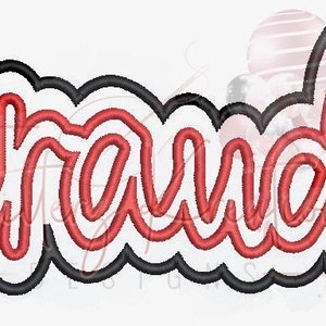 May include: Red and black outlined word "remarkable" in a stylized font.