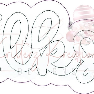 May include: A black and white outline of the word "EGG" in a whimsical, handwritten style. The word is surrounded by a cloud-like shape.