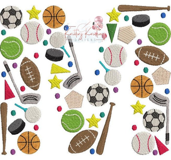 UPDATED. Sports Alphabet. Letter M Sports Balls. Soccer. Etsy