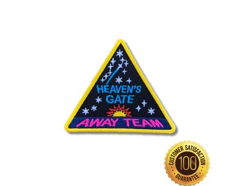 Heaven's Gate Away Team Sew On Patch,Embroidery Patch,Patches,Custom Patches,Patches for Jackets,Punk Patches,Anime Patches,Patches, Patch