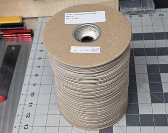 650 Paracord, aka 550 Coreless Paracord - 1000ft spool! - Tan 380 (aka Light Tan)
