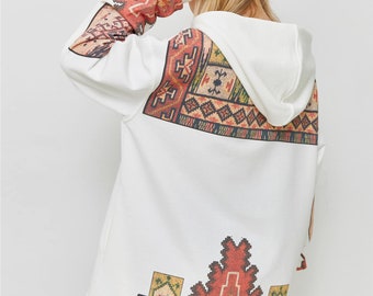 Stylish Ukraine hoodie with print, Oversized Hoodie Mock up, Unisex white hoodie, comfortable printed hoodie, designer print