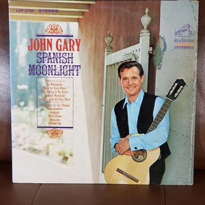 Vintage vinylplatenalbum, Spanish Moonlight, John Gary (40)