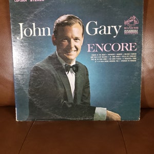 Vintage Vinyl Record, John Gary, Encore (18)