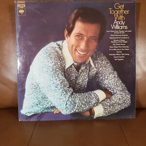 Vintage Vinyl Record, Get Together with Andy Williams (16)