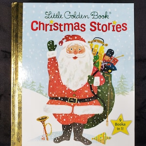 Little Golden Book, Christmas Stories,  9 Books in 1