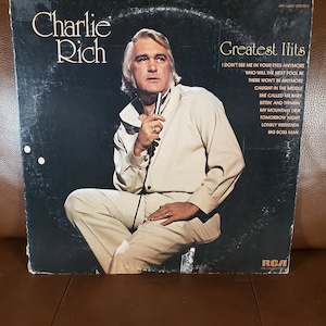 Vintage Vinyl Record Album, Charlie Rich, Greatest Hits  (36)