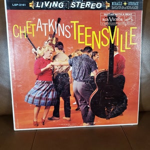 Vintage Vinyl Record, Chet Akins&#39;, Teensville (20)