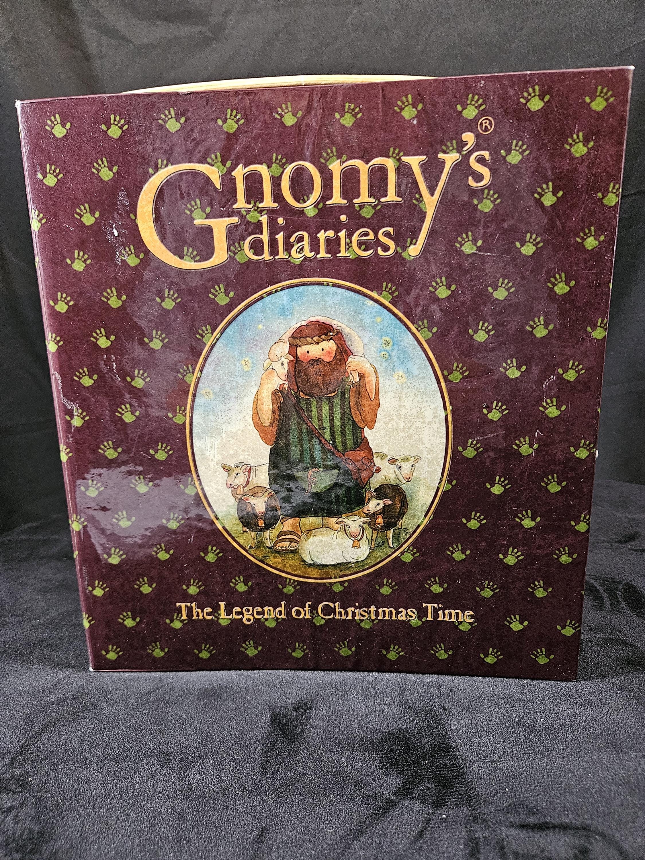 Vintage Gnomy's Diaries, 10 Piece Nativity Set - the Legend of
